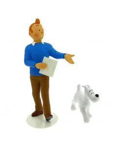 es::Tintín Museo Imaginario Figura Tintín y Milú 26 cm