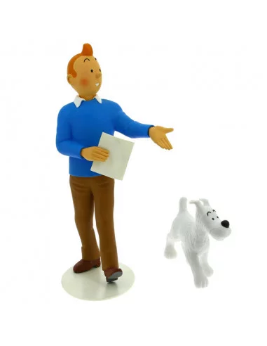 es::Tintín Museo Imaginario Figura Tintín y Milú 26 cm
