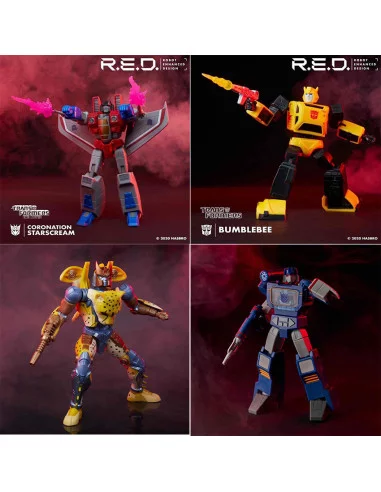es::Transformers Generations R.E.D. Pack 4 Figuras 15 cm 2021 Wave 2