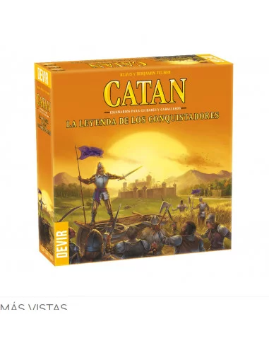 es::Catan: La Leyenda de los Conquistadores Expansión-Juego de mesa