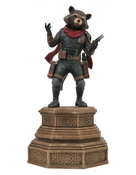 es::Avengers Endgame Marvel Movie Gallery Estatua Rocket Raccoon 18 cm