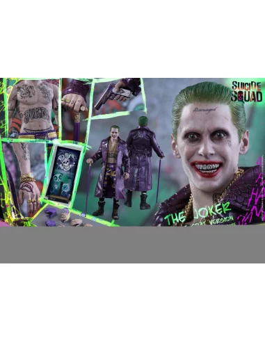 es::Escuadrón Suicida Figura Movie Masterpiece 1/6 The Joker Purple Coat Version 30 cm