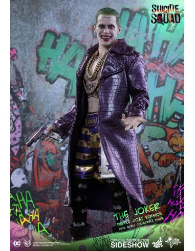 es::Escuadrón Suicida Figura Movie Masterpiece 1/6 The Joker Purple Coat Version 30 cm