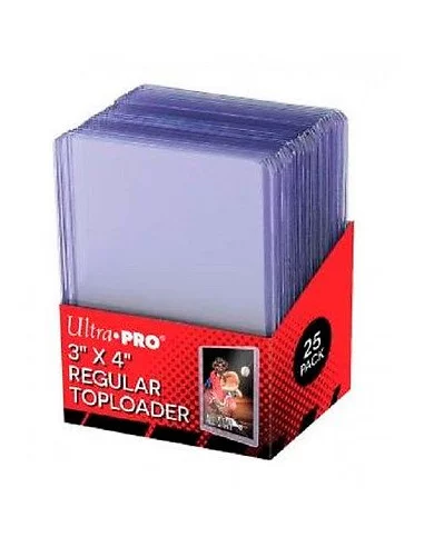 es::Ultra Pro Funda rígida 25 - 3" x 4" Clear Regular Toploader