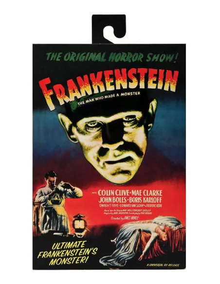 es::Universal Monsters Figura Ultimate Frankenstein's Monster Color 18 cm