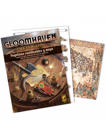 es::Gloomhaven - Fauces del león Removable Stickers