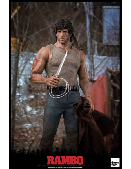 es::Rambo: primera sangre Figura 1/6 John Rambo 30 cm