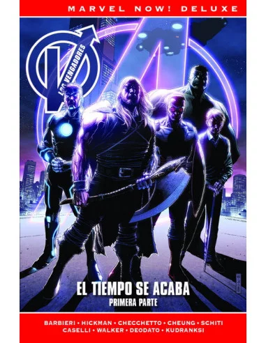 es::Los Vengadores de Jonathan Hickman 08. El tiempo se acaba Primera Parte Cómic Marvel Now! Deluxe