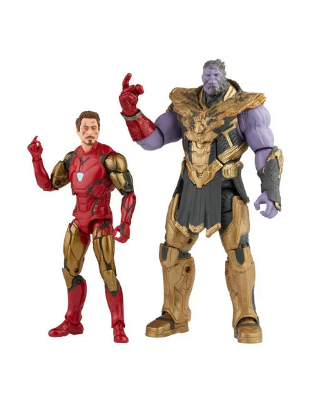 es::The Infinity Saga Marvel Legends Series Pack de 2 Figuras 2021 Iron Man & Thanos Endgame