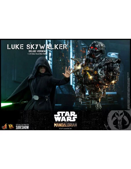 es::Star Wars The Mandalorian Figura 1/6 Luke Skywalker Deluxe Hot Toys 30 cm