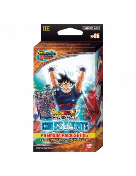 es::Dragon Ball Super Card Game Cross Spirits Premium Pack Set 05