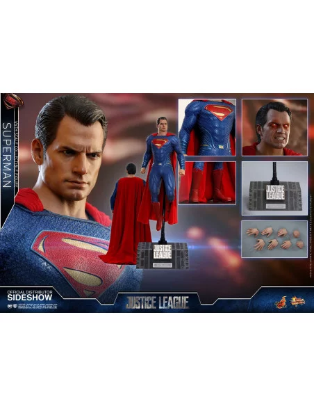 es::Justice League Figura 1/6 Superman Hot Toys 31 cm es::Justice League Figura 1/6 Superman Hot Toys 31 cm