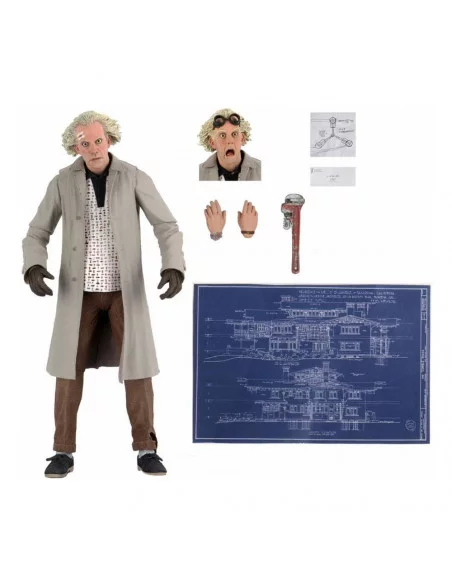 es::Regreso al Futuro Figura Ultimate Doc Brown 18 cm