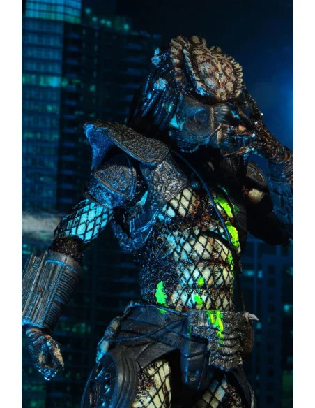 es::Predator 2 Figura Ultimate Battle-Damaged City Hunter 20 cm-3