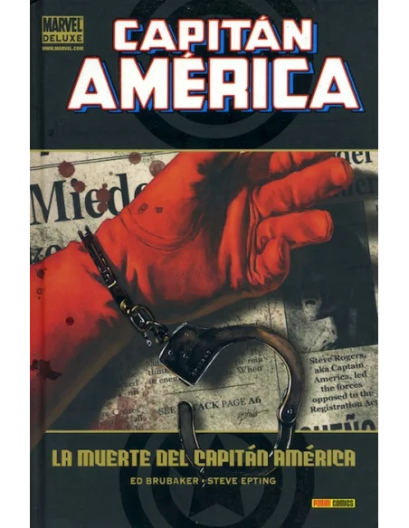 es::Capitán América 05: La muerte del Capitán América - Cómic Marvel Deluxe