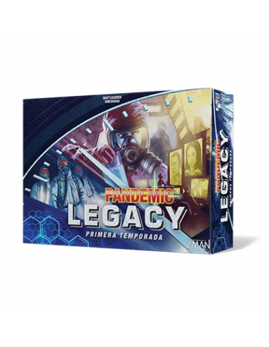 es::Pandemic Legacy Primera Temporada Caja azul - Juego de tablero