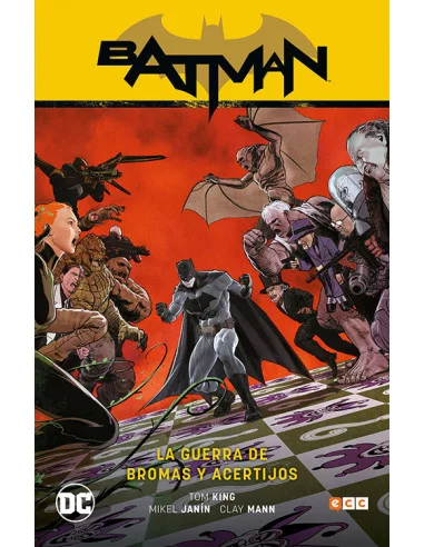 Comprar comic Ecc Ediciones Batman vol. 06: La guerra de bromas y acertijos  - Mil Comics: Tienda de cómics y figuras Marvel, DC Comics, Star Wars,  Tintín