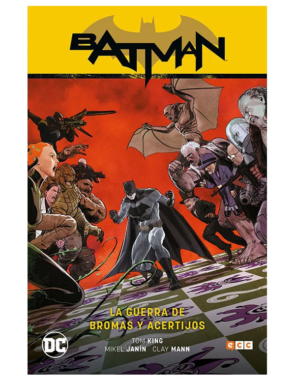 Comprar comic Ecc Ediciones Batman vol. 06: La guerra de bromas y acertijos  - Mil Comics: Tienda de cómics y figuras Marvel, DC Comics, Star Wars,  Tintín