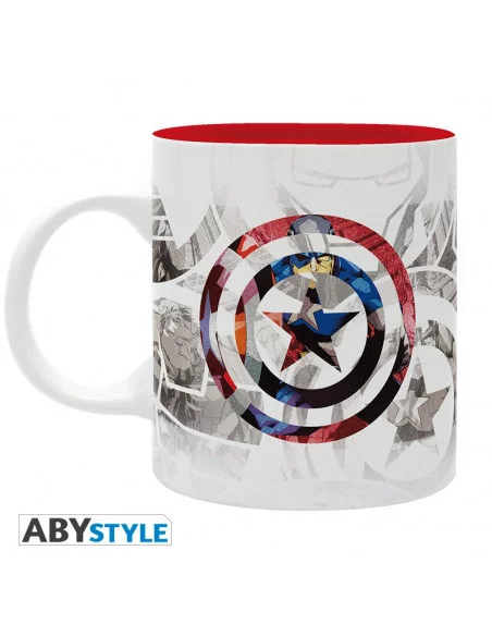 es::Marvel Comics Taza Diseños Capitán América 320 ml es::Marvel Comics Taza Diseños Capitán América 320 ml