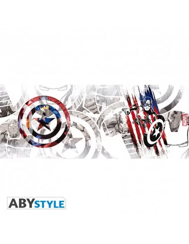 es::Marvel Comics Taza Diseños Capitán América 320 ml