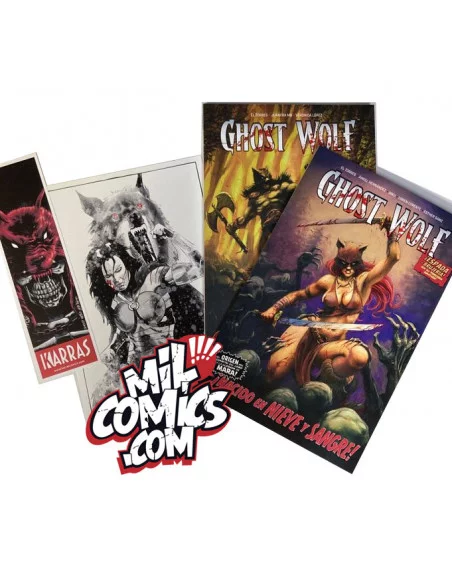 es::Ghost Wolf Pack 1 y 2 Con lámina de regalo