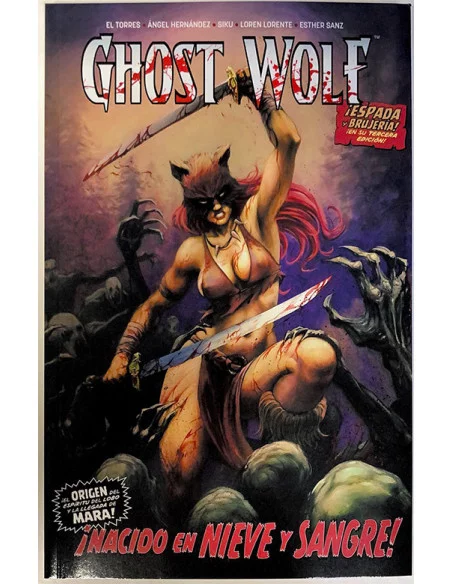 es::Ghost Wolf Pack 1 y 2 Con lámina de regalo