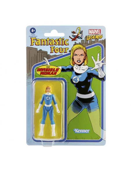 es::Marvel Legends Retro Figura Invisible Woman 9.5 cm