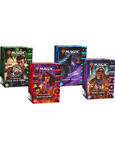 es::Magic the Gathering set de 4 mazos Pioneer Challenger Deck 2021 en inglés