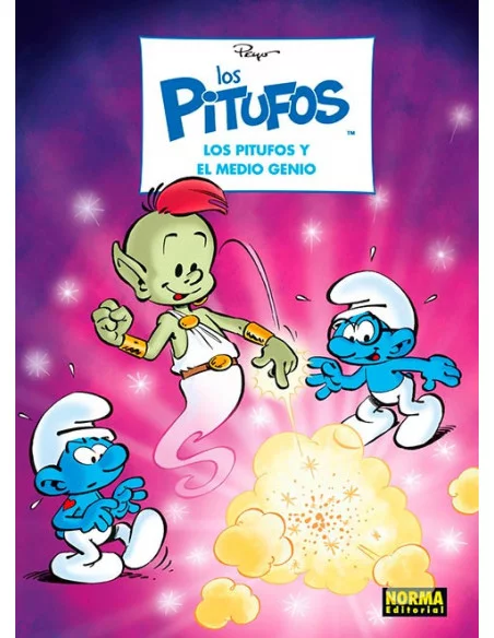 es::Los Pitufos 35. Los Pitufos y el Medio Genio