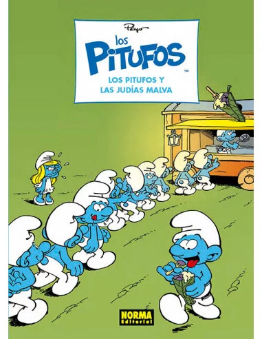 es::Los Pitufos 36. Los Pitufos y las judías malva