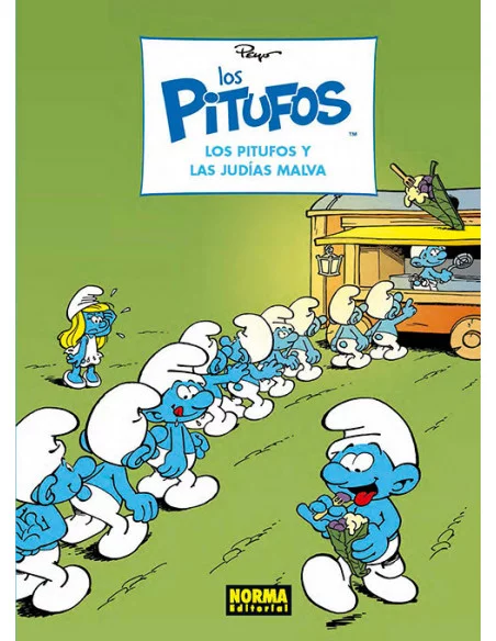 es::Los Pitufos 36. Los Pitufos y las judías malva