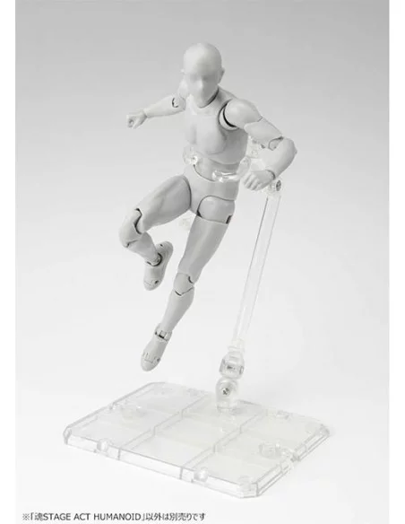 es::Tamashii Stage Caballete para Figuras Act.4 for Humanoid Clear 14 cm