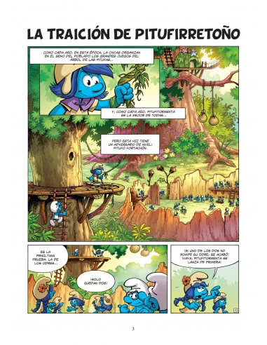 es::Los Pitufos y la Aldea de las Chicas 02. La traición de Pitufirretoño