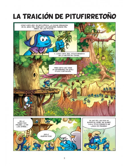 es::Los Pitufos y la Aldea de las Chicas 02. La traición de Pitufirretoño