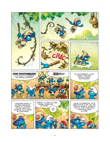 es::Los Pitufos y la Aldea de las Chicas 02. La traición de Pitufirretoño