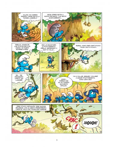 es::Los Pitufos y la Aldea de las Chicas 02. La traición de Pitufirretoño