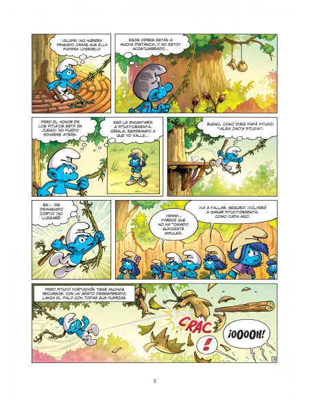 es::Los Pitufos y la Aldea de las Chicas 02. La traición de Pitufirretoño