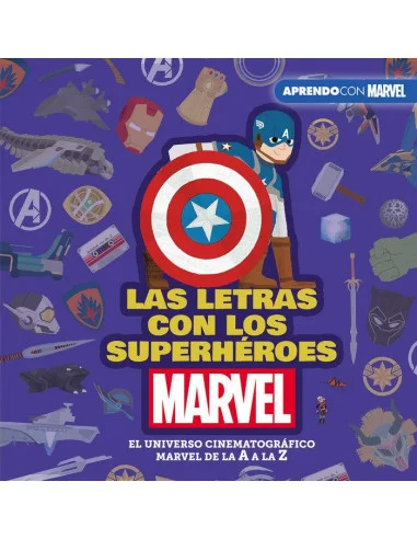 es::Las letras con los superhéroes Marvel