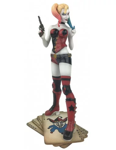 es::DC Comic Gallery Diorama Harley Quinn 23 cm