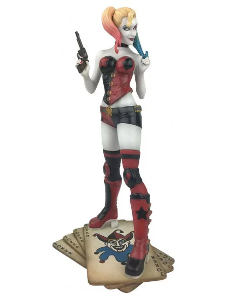 es::DC Comic Gallery Diorama Harley Quinn 23 cm