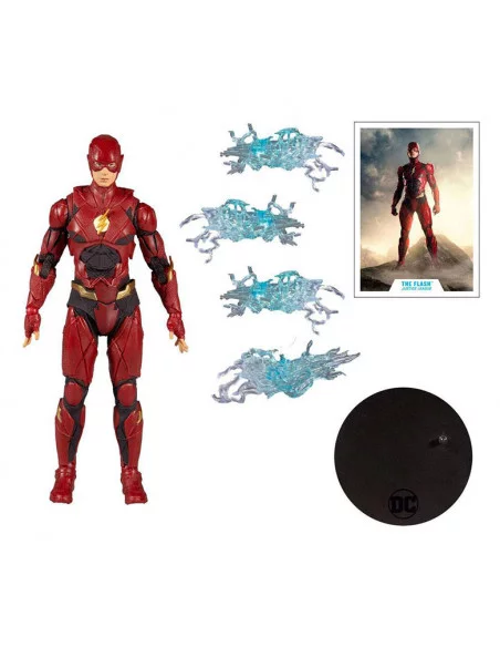 es::DC Justice League Movie Figura Flash 18 cm-3