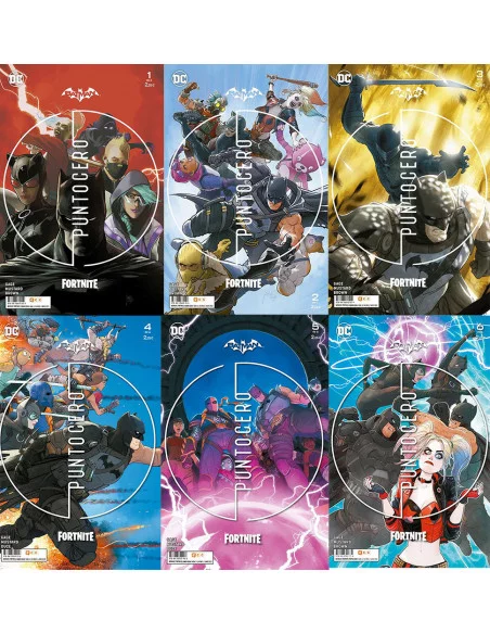 es::Batman/Fortnite: Punto cero completa 6 cómics con códigos de descaga