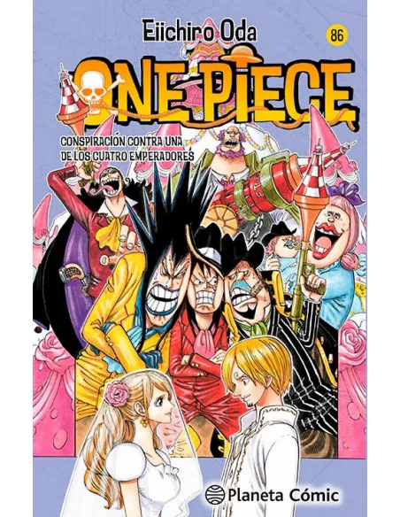 es::One Piece 86. Conspiración contra uno de los cuatro emperadores