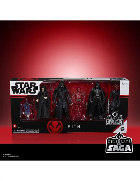 es::Star Wars Celebrate the Saga Pack de 5 Figuras Sith 10 cm