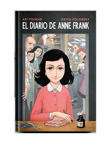 es::El Diario de Anne Frank Edición anterior Novela gráfica.