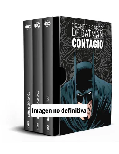es::Estuche Grandes sagas de Batman: Batman: Contagio + Batman: Legado vol. 01 y 02 