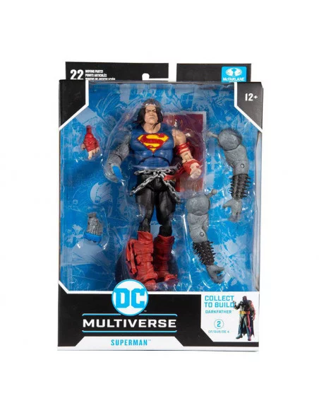 es::Dark Nights: Death Metal Figura Superman DC Multiverse 18 cm es::Dark Nights: Death Metal Figura Superman DC Multiverse 18 cm