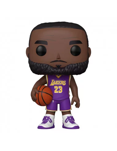 es::NBA Figura Super Sized POP! Vinyl LeBron James Purple Jersey 25 cm