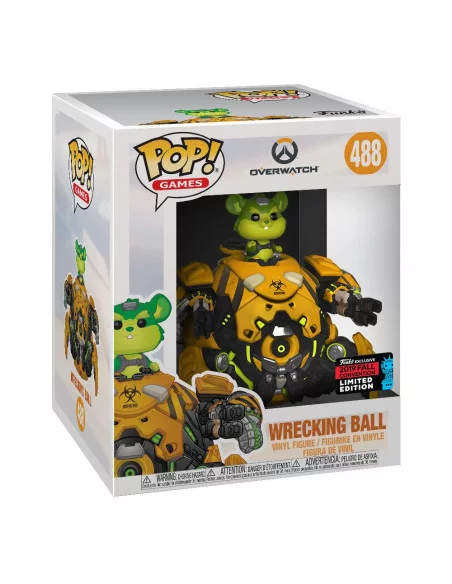 es::Overwatch Figura Super Sized POP! Vinyl Toxic Wrecking Ball 15 cm