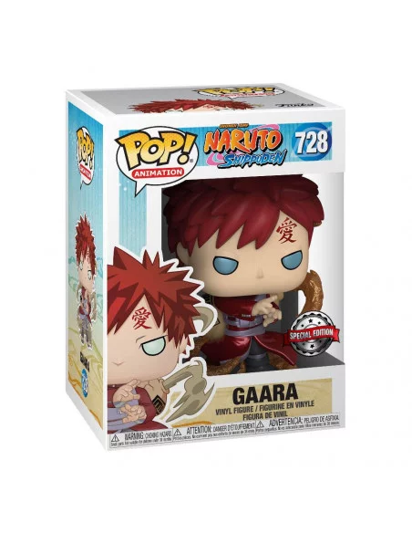 es::Naruto POP! Animation Vinyl Figura Gaara Metallic 9 cm
